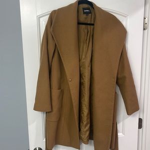EXPRESS WOOL WRAP COAT